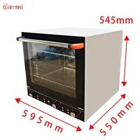 Hot Selling Electric Counter Top 4 Trays Hot Air Convection Oven Pizza Bread Baking Oven For Restaurant & Home Kitchen 2