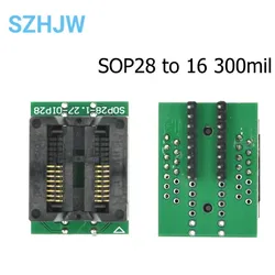 Universal IC Conversion Test Socket Adapter for Chip Programming and Testing (SOP28 to 16 300mil)
