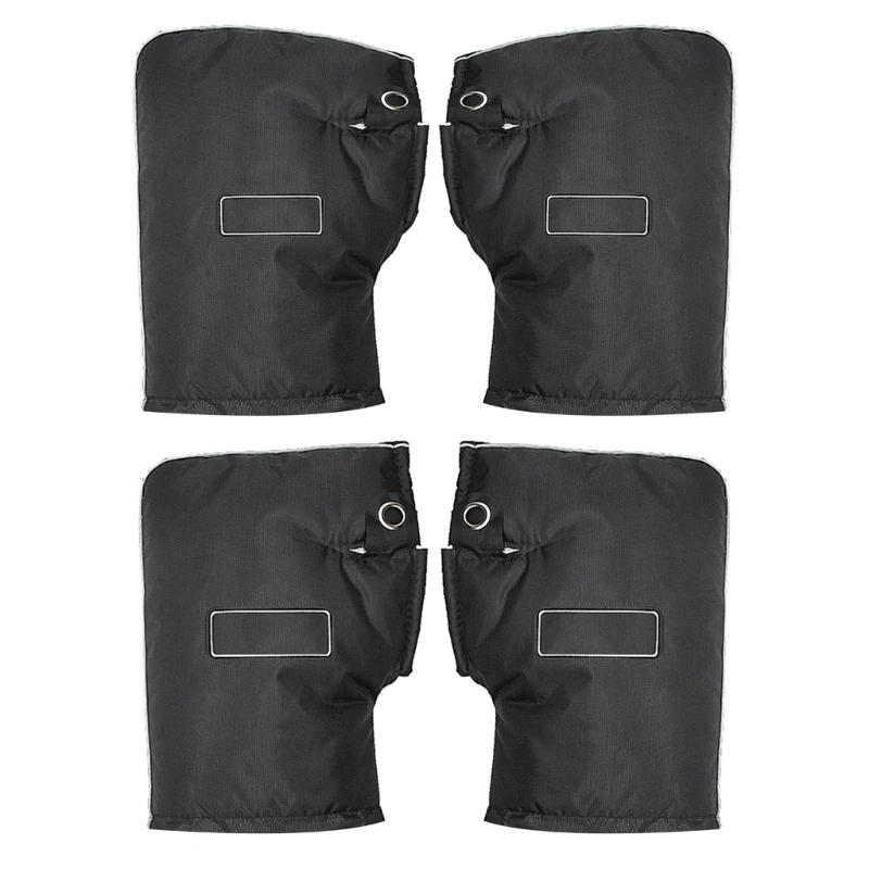 

ATV Accessories Snowmobile Hand Warmers Gloves for Men, Winter Waterproof Handlebars Mitts Gauntlets for Motorcycle LX0E