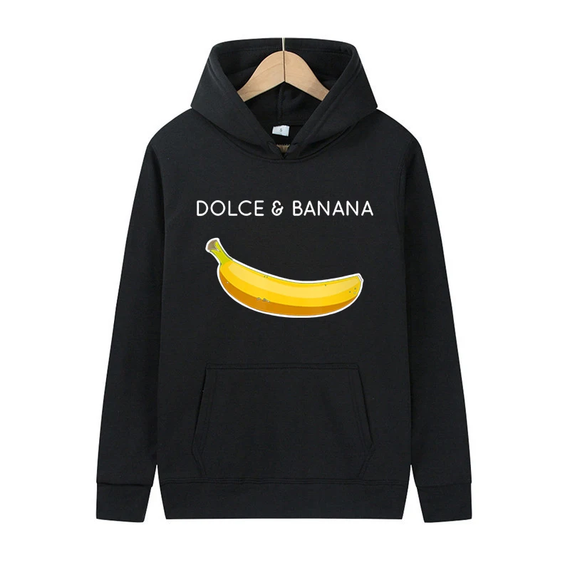 

Autumn Winter Men's and Women's Sweater Solid Color Loose Sweater Long Sleeve Hoodie Fleece Sweater Fashion Sports Print Clothes
