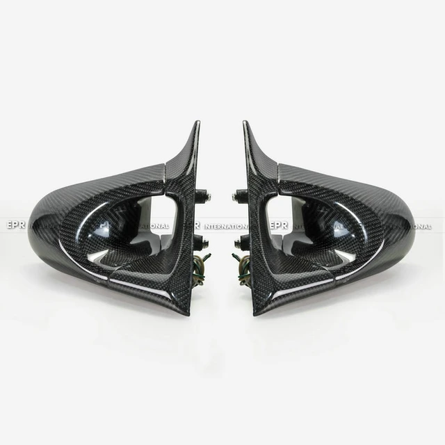 NextLevel Performance - Craft Square Carbon Touring Competition Mirrors |  Nissan 370Z Z34