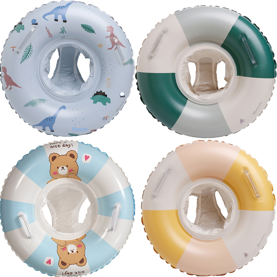 Rooxin Baby Swim Ring Tube Inflatable Swimming Ring Seat For Kid Child Swimming Circle Float Pool Beach Water Play Float