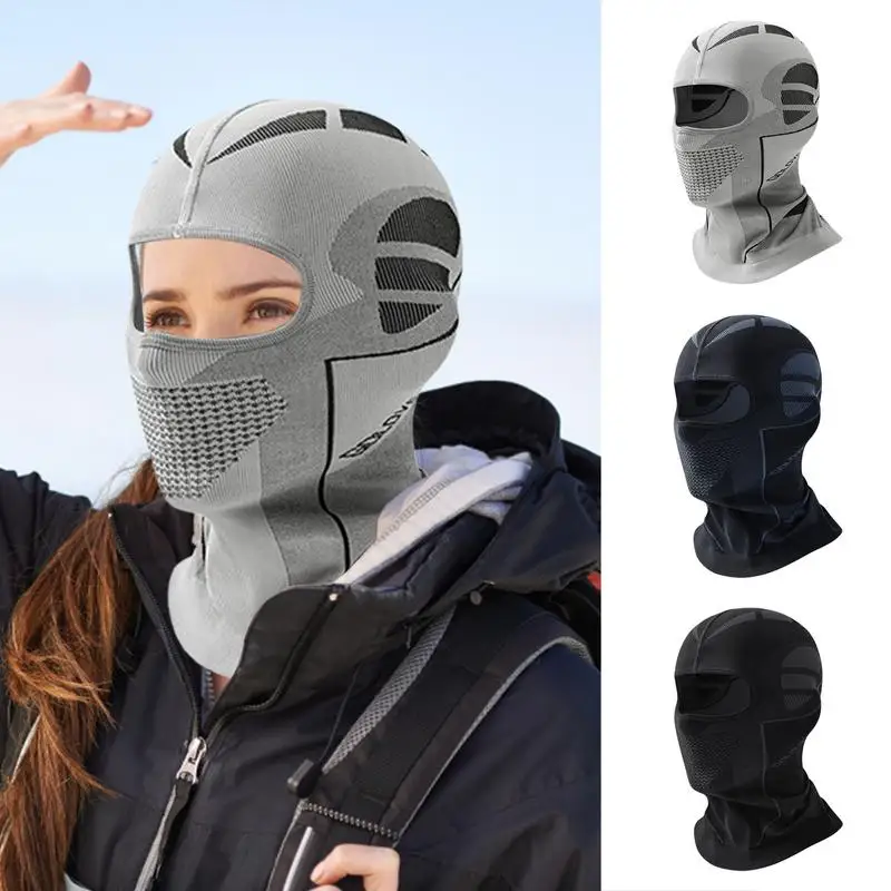 

Thermal Face Cover Cold Weather Ski Headgear For Men Cycling Accessory Face Covering For Skiing Fishing Snowboard Riding
