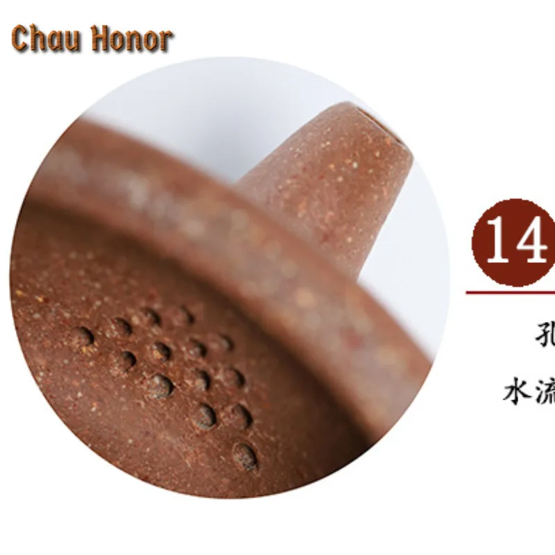 250ml Exquisite Yixing Purple Clay Teapots Handmade Pot Raw Ore Coarse Sand Colours Section Mud Kettle Chinese Zisha Teaset Gift