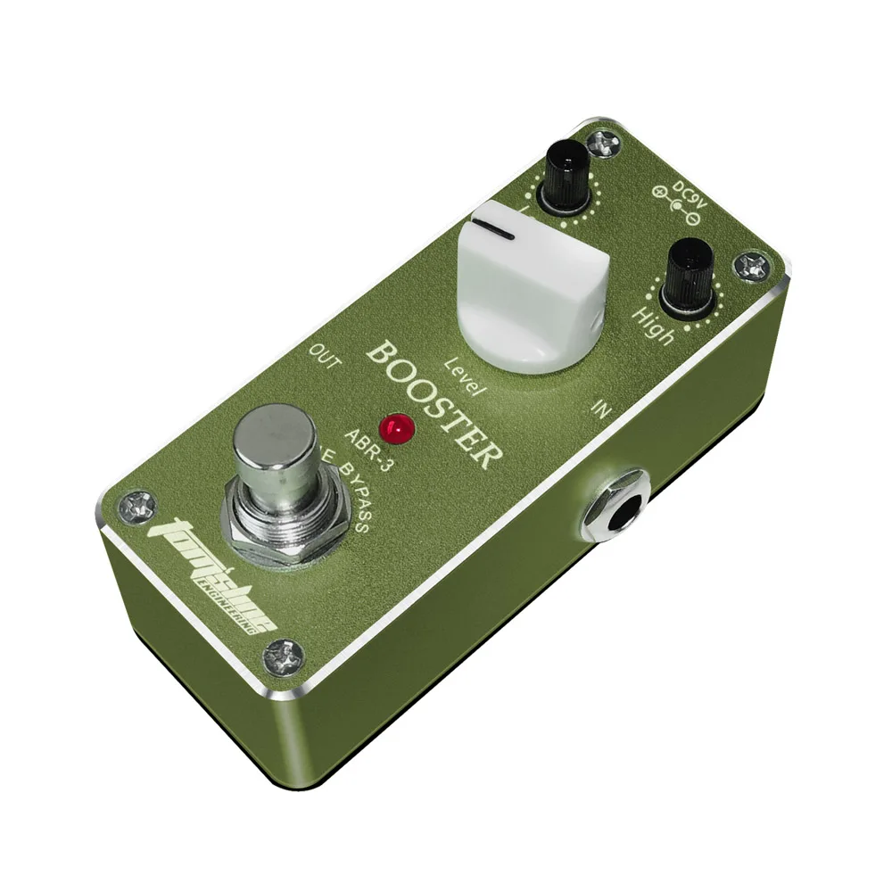 

AROMA ABR-3 Mini BOOSTER Guitar Effect Pedal with Aluminum Alloy Housing Guitar Accessories True Bypass Durable Effect