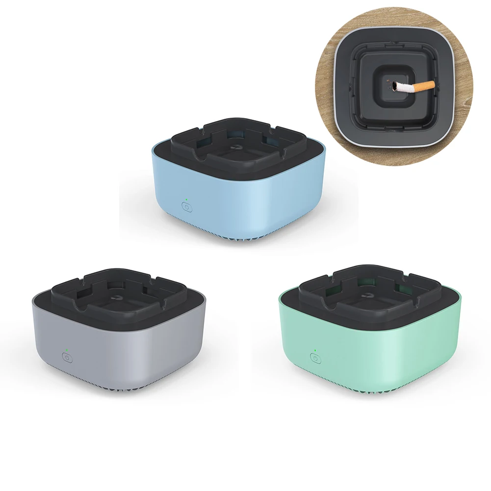 Multipurpose Ashtray Smokeless Ashtray 360° Surround Air Purifier