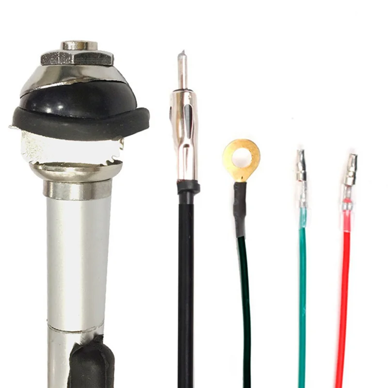 메르세데스 W140 W126 W124 W201 자동차 자동 개폐식 라디오 신호 안테나 용 X95-자동차 전원 안테나 공중 키트