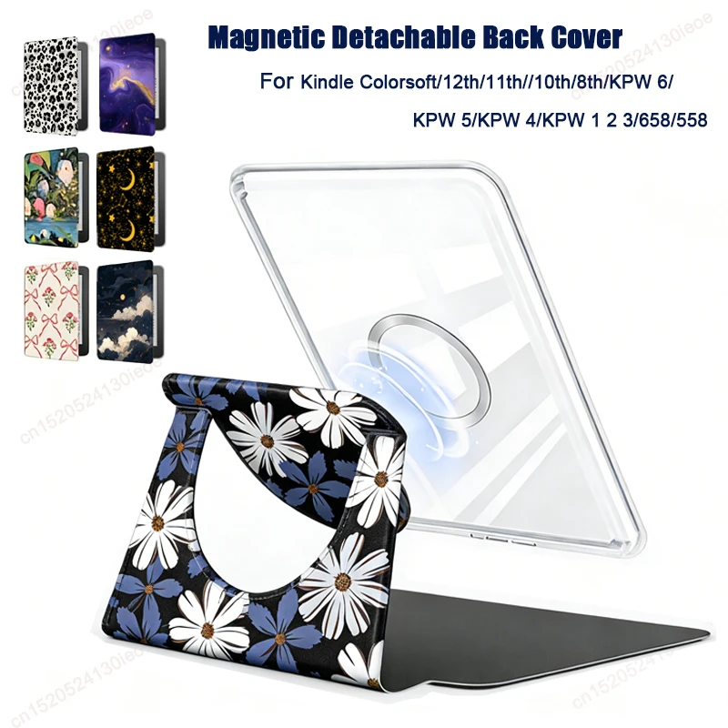 Magnetic Detachable Protective Ebook Cover Pouch
