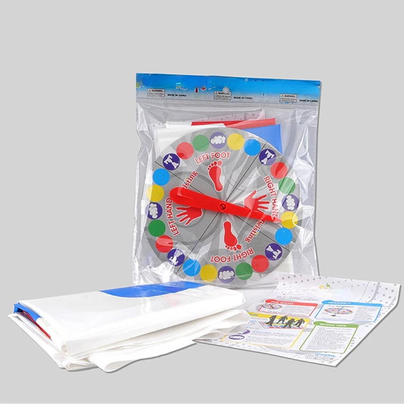 Fun Lndoor And Outdoor Twister Game Classic Board Game Twist Children's Body Adult Sports Interactive Family Friends Party Toys - Bilde 6