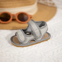 KIDSUN Baby Sandals Girls Boys Infant Shoes Summer Soft-sole Anti-Slip Rubber Garden Toddler First Walkers Shoes 0-18 Months 4