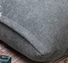 Large Square Pillowcase Coffee Sofa Back Huge Cushion Cover Washable Living Room Bedroom Pillow Cases Solid Color 55/60/70/80CM 6