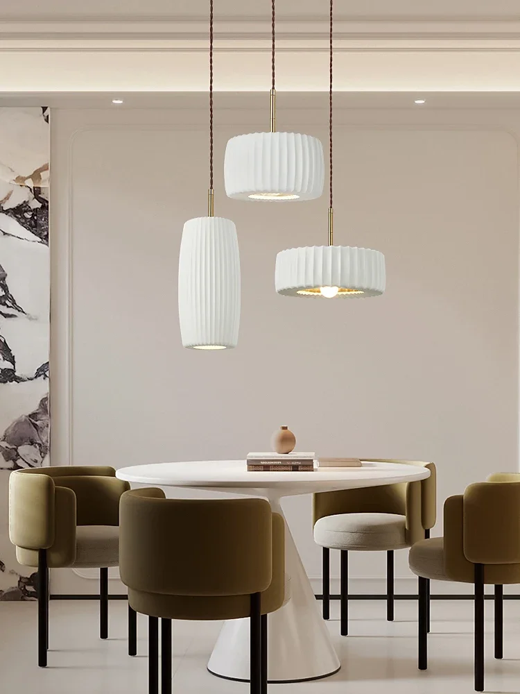 Nordic Minimalist Chandelier Dining Table Lighting Lamp Bar Island New Creative Original Design French Style Recommend Led Light