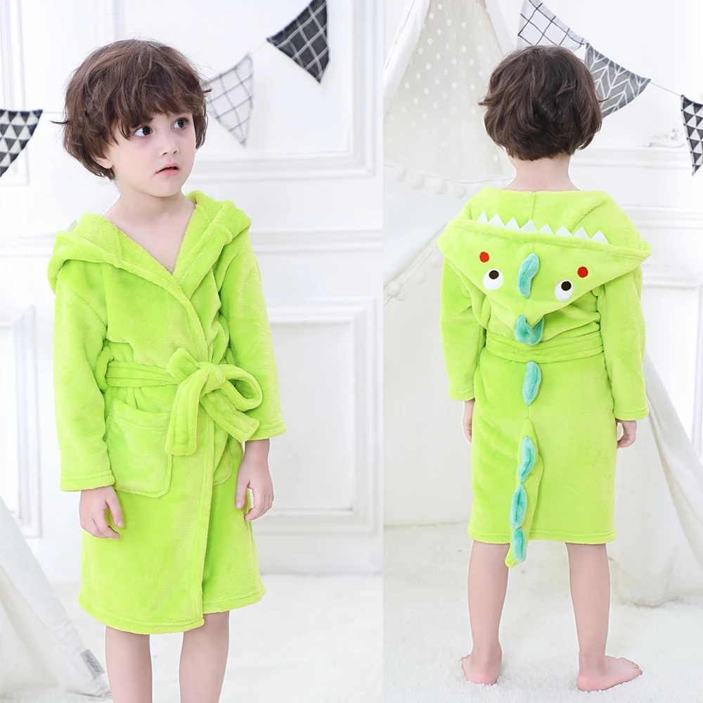 Company Plush™ Hooded Kids' Robe | The Company Store