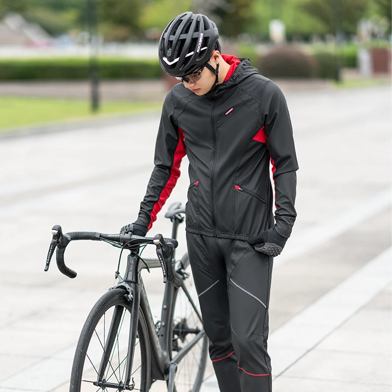 ROCKBROS Men's Cycling Jacket Windproof Running Jacket Quick-Dry Outdoor  Sports MTB Road Bike Jacket Lightweight Breathable
