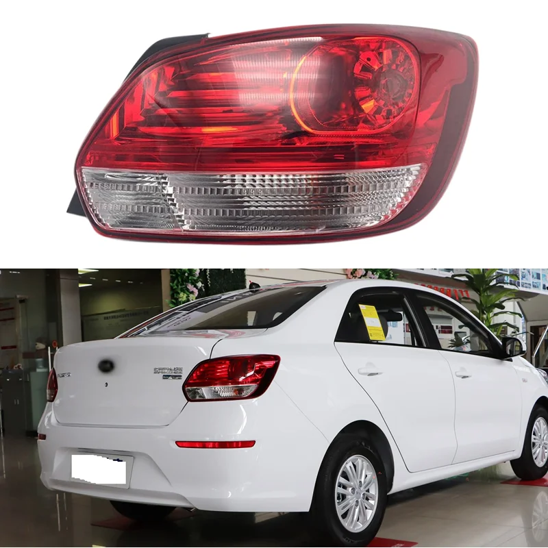 

Auto Parts for KIA PEGAS 17-20 Outer Tail Lamp LED Car Rear Bumper Tail Light Brake Stop Reverse Lamp combined Taillamp Assembly