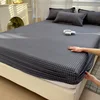 High Quality Fitted Sheet King Queen Size Mattress Cover with Elastic Band Bed Sheet 150/180 Fit Sheet Can Order Pillowcases 3