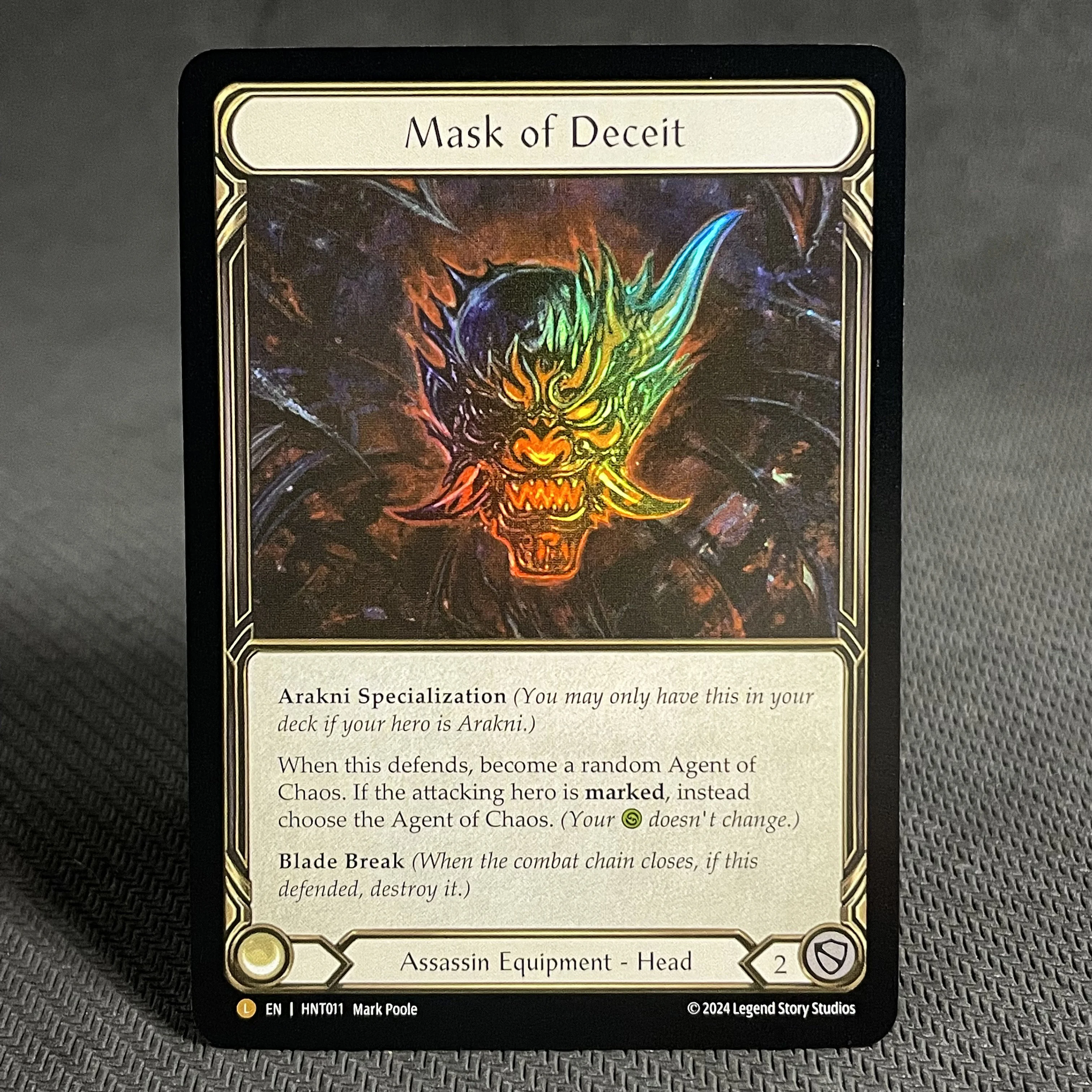 PROXY Flesh and Blood Card Master Cog Flick Knives Riches of