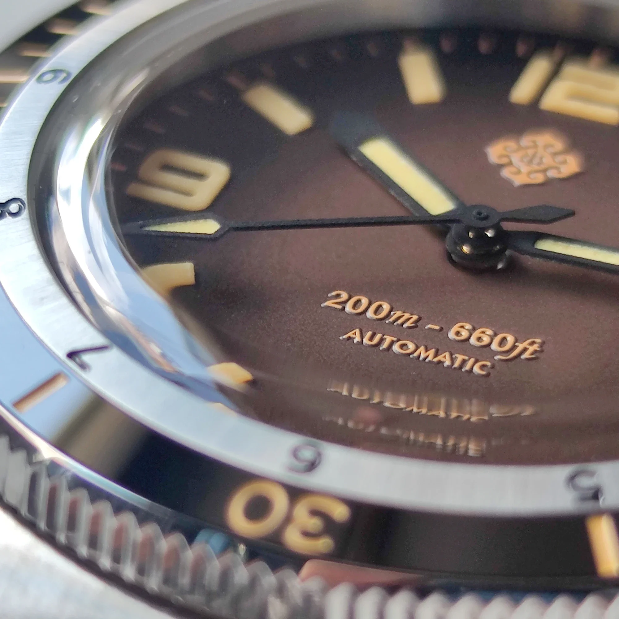 IXdao-男性用レトロダイビングウォッチ,自動機械式,ダイビング