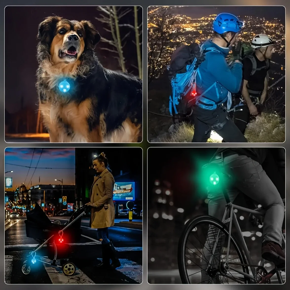 7-Piece Mini LED Safety Lights 5