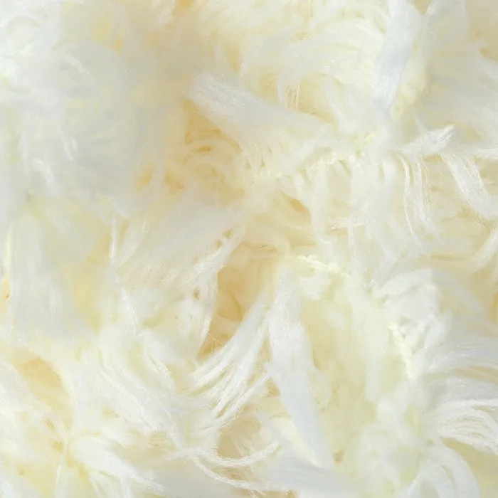 Пряжа &quotPuffy fur" 100% микрополиэстер 6м/100г (6113 экрю) | Дом и сад