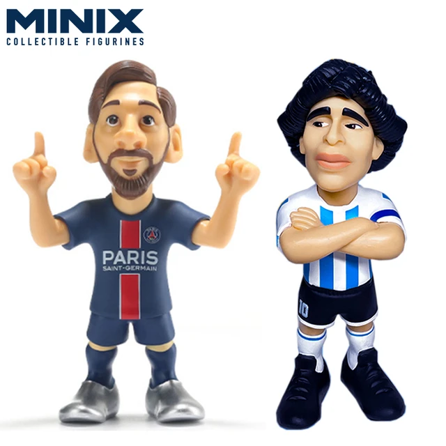 Minix Collectible Figurines International Giant Club Football Star Series  Messi Maradona Mbappe Collection Model Action Figures - AliExpress