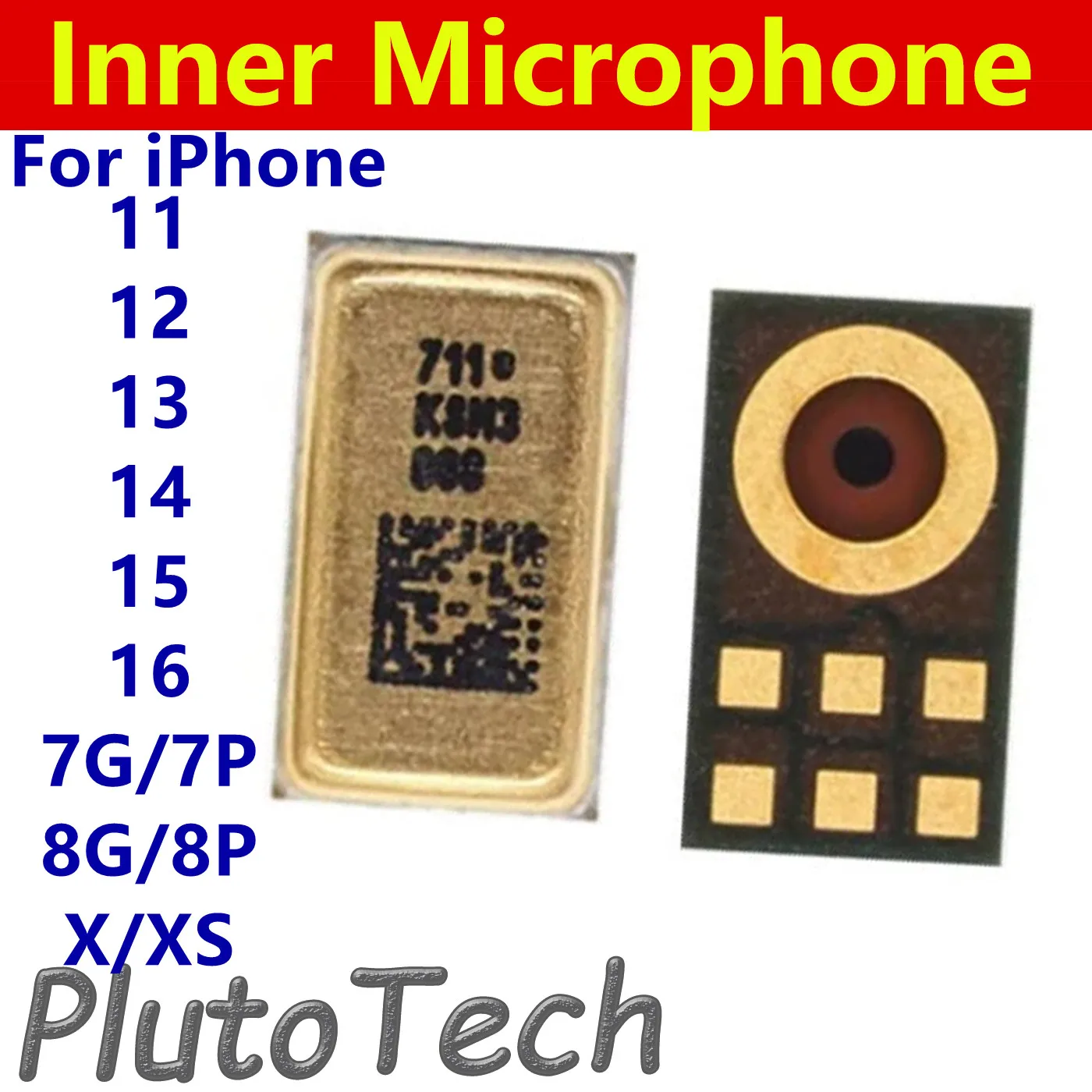 5/50Pcs Speak Microphone Inner For iPhone 11 12 13 14 15 16 17 Pro Max ...