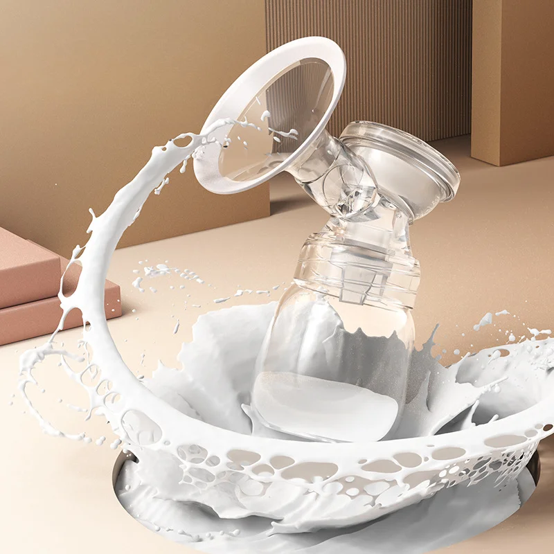Breast Pump Electric Smart Plug-in Massage Breast Pump Milking Machine Single Side Big Suction Manufacturers