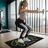 35X80cm Two-Color Squat Mat Suitable For Home Gym Living Room And Bedroom Use Anti-Slip Pad Set Durable Training Mats 5