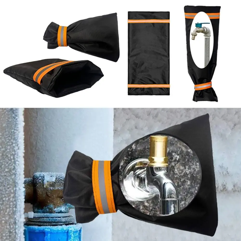Waterproof Faucet Antifreeze Cover Reflective Plus Cotton Freeze Protection Oxford Cloth Prevent Frost Cracking
