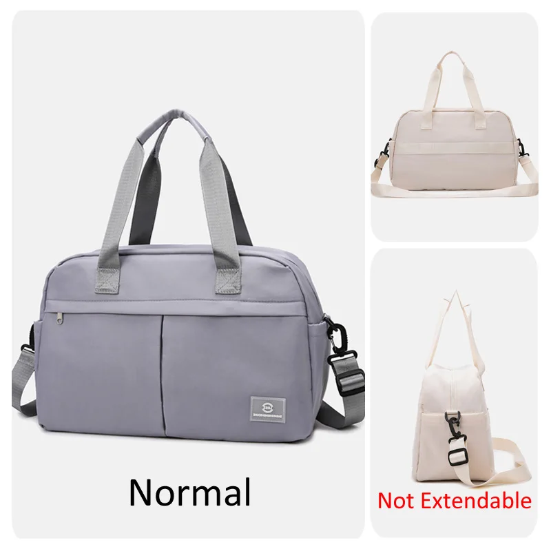 Extendable Travel Duffle Bag Large Multi-layer Luggage Handbag_voghion.com