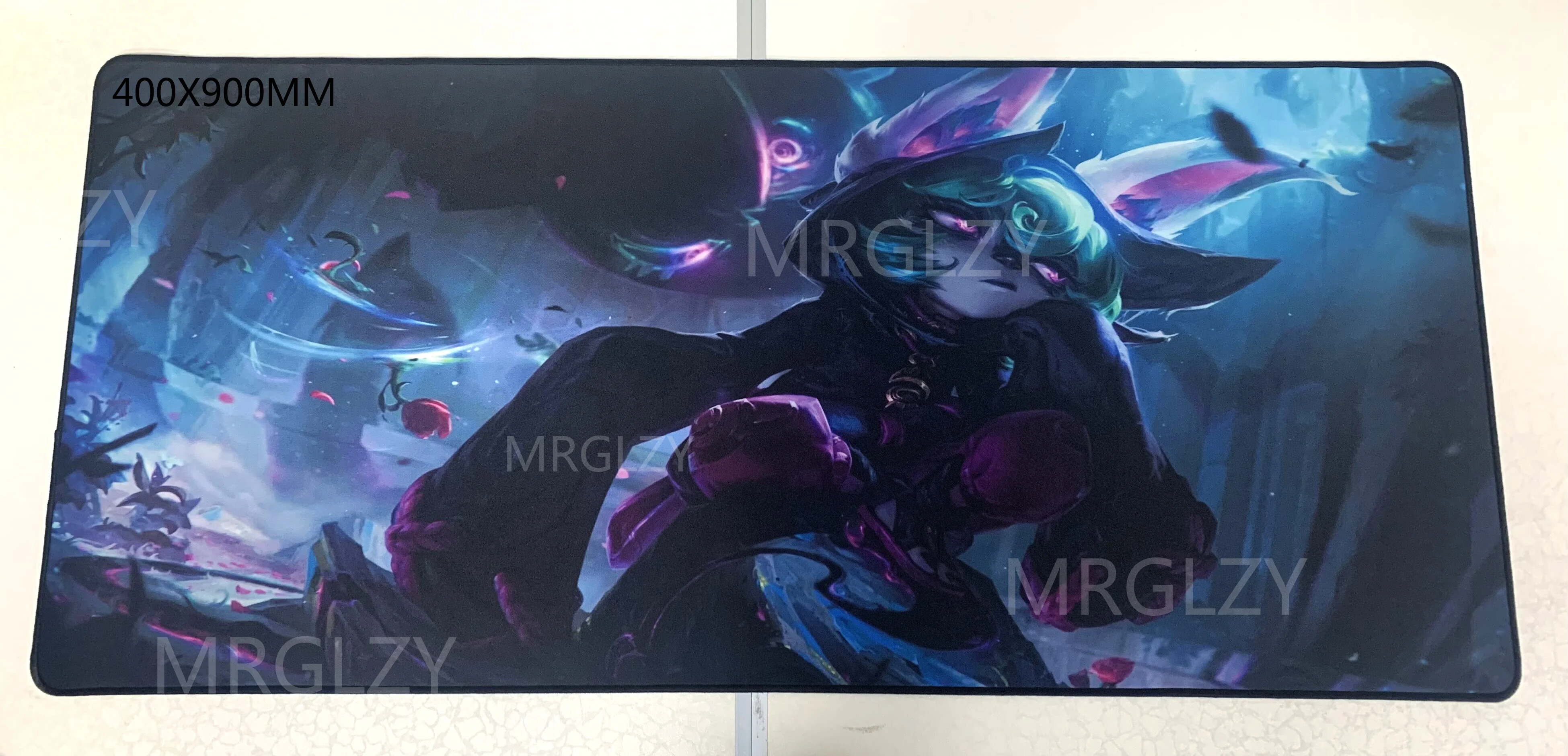 Anime League of Legends Large Mouse Pad Akshan Vex XXL Keyboard Mousepads  40*90CM Rubber Gaming Desk Mat for Laptop Gamer Pad - AliExpress