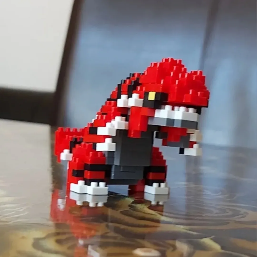 Pokemon Piccoli Blocchi Nanoblock Charizard Kyogre Groudon Rayquaza Modello Educazione Grafica Giocattoli Per Bambini Regalo Di Compleanno Giocattoli