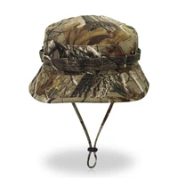 Men's and women's trend sunshade fisherman hat jungle short-brimmed foldable Harajuku literary wild camouflage panama bucket hat 5