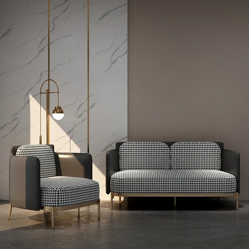 Wingback Lounge Living Room Chair Luxury Black Modern Floor Relax Chair Poltrona Nordica Luxury Minimalist Poltrona Decoration