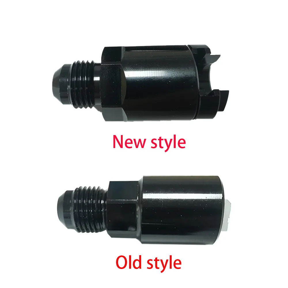 WILLIN-Aluminum AN to Female Quick Connect AN6 to 5/16'' Quick-Disconnect Female Push-On EFI Fitting Connector AN6 EFI Adapter