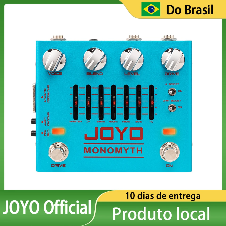 JOYO R-26 MONOMYTH Bass Preamp Pedal Overdrive Amplifier