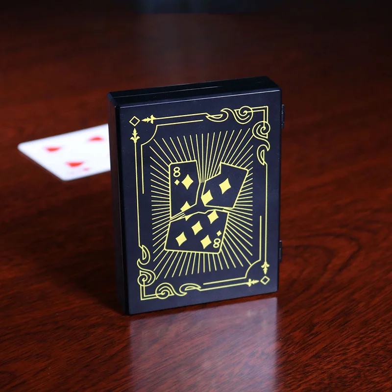 

Deluxe Miracle Card Case by Kupper Magic Tricks Broken Card Restored Magia Close Up Street Illusions Gimmicks Mentalism Props