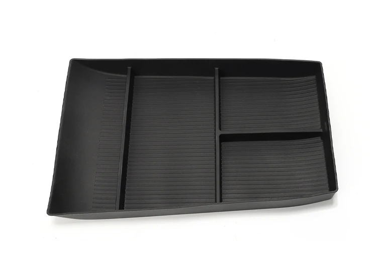Smabee für Lexus RZ 2023 2024 Untere Mittelkonsole Aufbewahrungsbox Silikon Rutschfeste Auto-Innenausstattung Schwarz – Detail 6