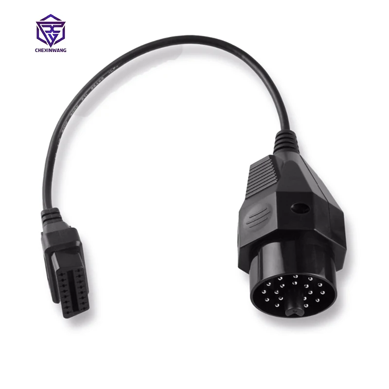 OBD2 Диагностический кабель для BMW 20Pin до 16Pin разъем мама для BMW e39 e30 f20 e34 e53 i3 OBD адаптер