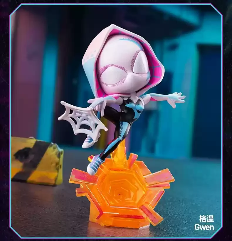 thumbnail image 1 of POP MART ACROSS THE SPIDER VERSE Series Blind Box Toys Doll Cute Anime Action Figure Ornaments Figurines Doll Desktop Home Decor, 1 of 5