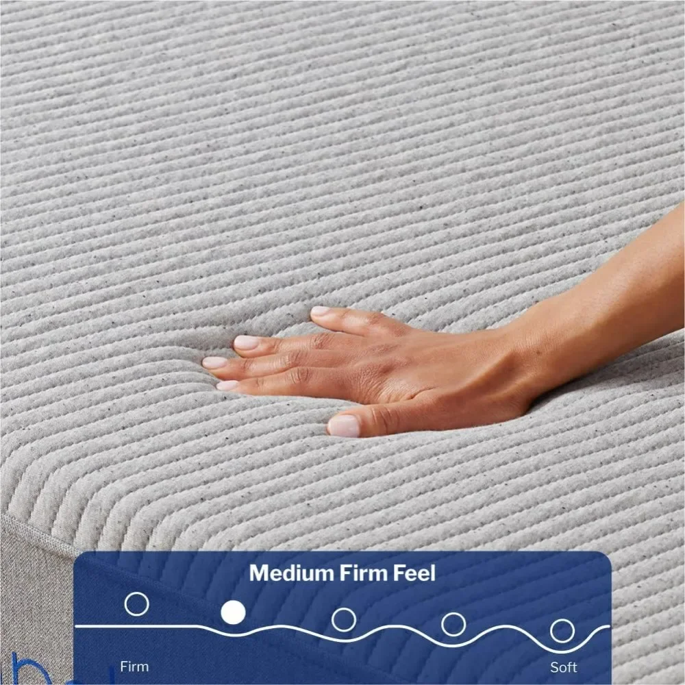 Sleep Original Foam, King Size Mattress with Zoned SupportTM - Medium Firm Memory Foam Bed in a Box - 100-Night Trial - 10 Year 2