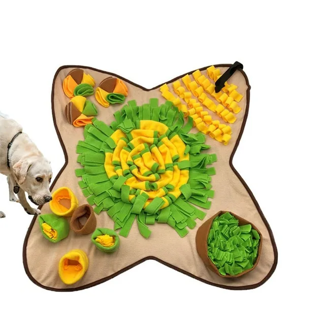 Pet Smell Pad New Dog Smell Training Pad Educational Slow Food Pad Pet Supplies Toys Rich Colors Food Entertainment  Toys