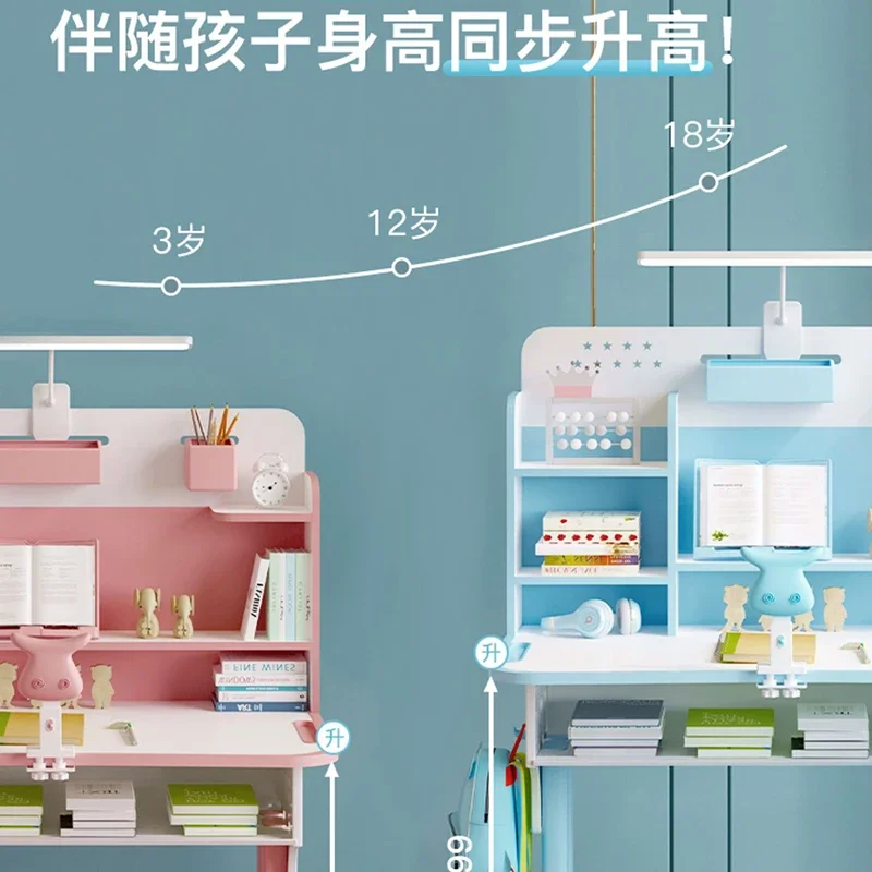 Small Desk Kids Room Study Table Student Elementary School Supplies Set Tables Childrens Furniture Children Child Chair