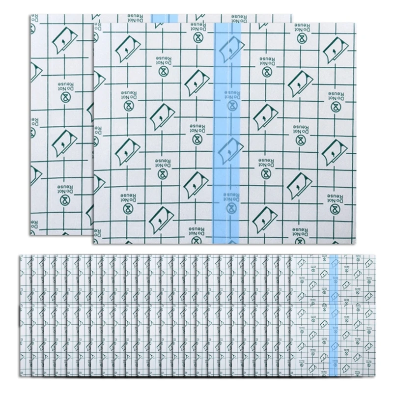 

50Pcs Waterproof Clear Ear Cover Disposable Thin Adhesive Ear Patches Shower Swimming Ear Stickers Easy to Use