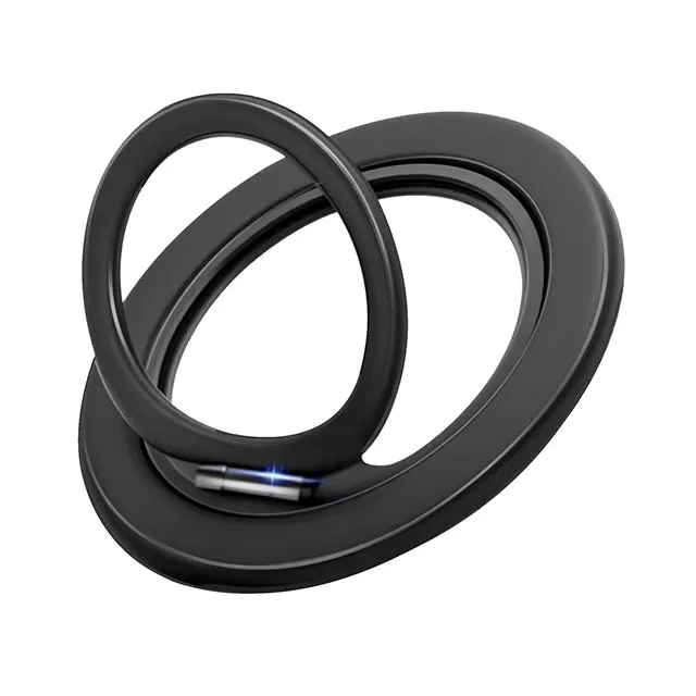 Magnetic 360° Rotation Phone Ring & Stand - Universal Grip and Holder