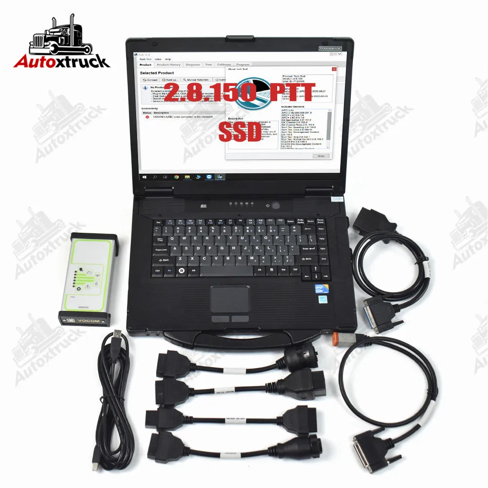 

CF52 CF-52 Laptop Construction Equipment Trucks for volvo xtruck vocom Y1 vcads diagnostic scanner tool