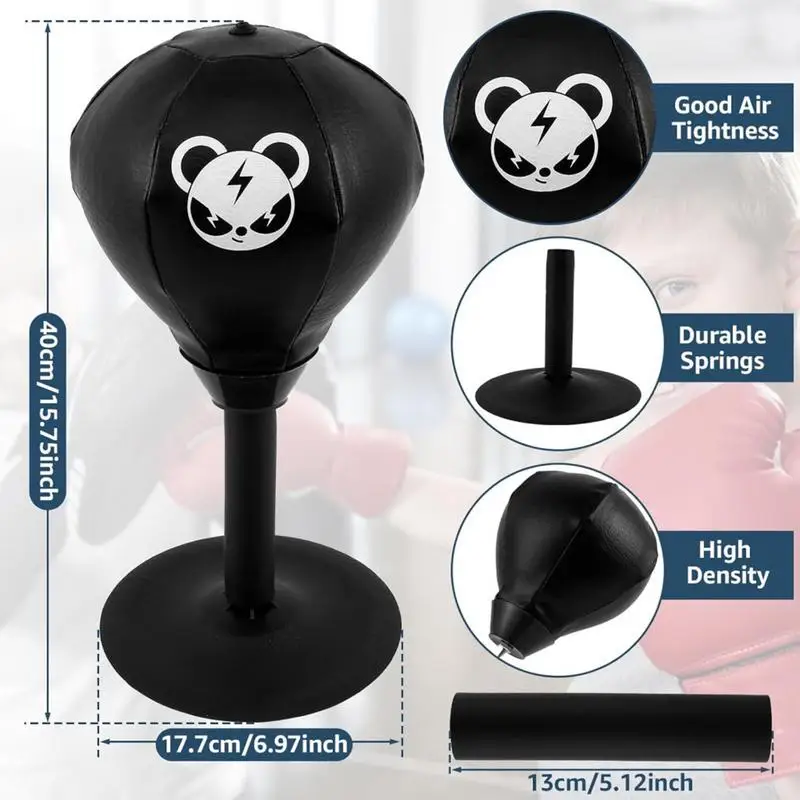 Boxing Punching Bag Boxing Training Desktop Punching Bag Relaxation Toys Tabltope Workout Equipment For Teenagers
