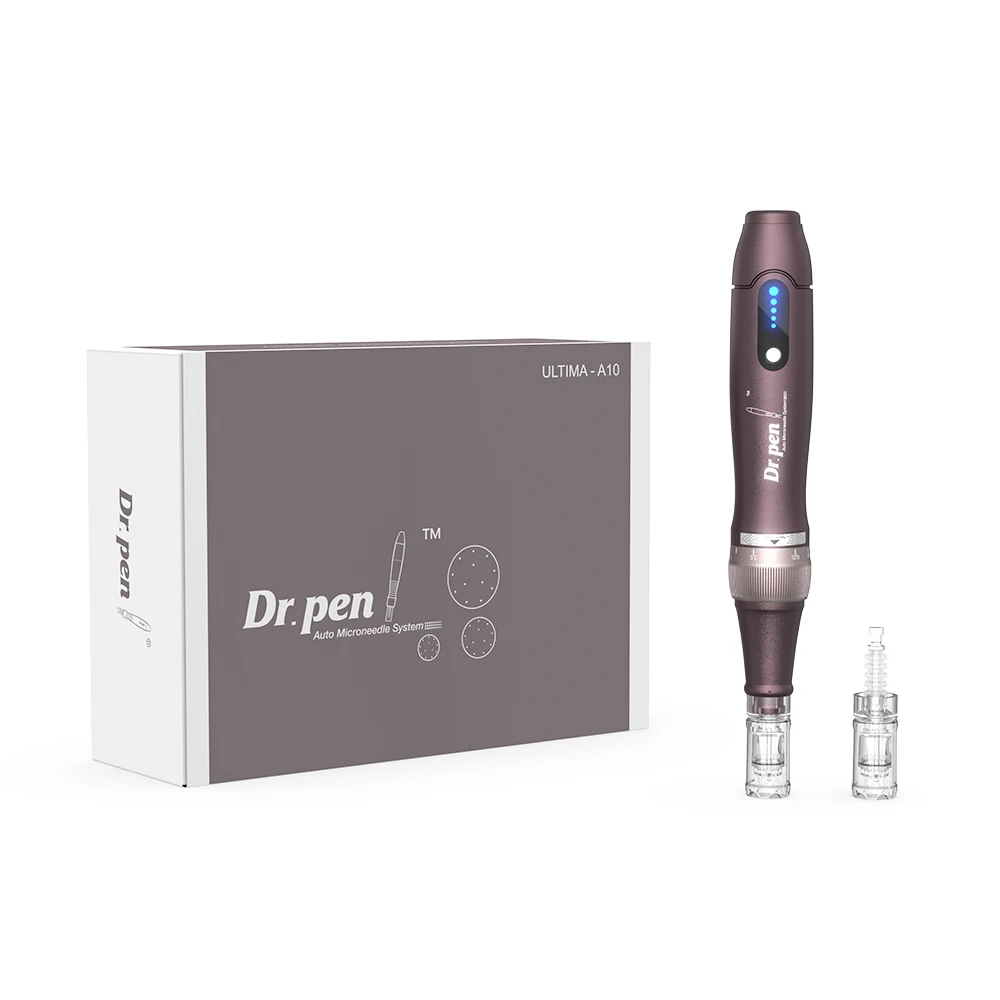 Dr.Pen Ultima A10 Con Cartuccia Da 2 Pezzi Wireless Skin Care Derma Pen Micro Skin Pen Macchina Per Il Ringiovanimento Della Pelle Strumenti Per La Cu