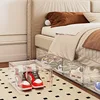 Shoe Box Storage Box Transparent Sneakers Dustproof and Anti Oxidation Shoe Storage Foldable Acrylic Shoe Cabinet Shoe Rack 4