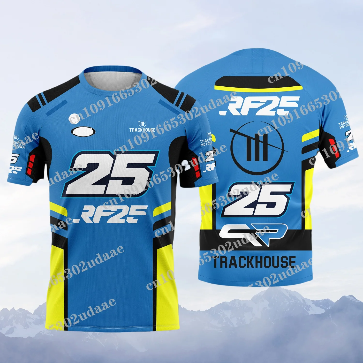 2025년 신규번호 79 드라이버 ai ogura 레이싱 애호가를위한 Rosa Motorsport 티셔츠 여름 익스트림 스포츠 캐주얼 통기성 반소매